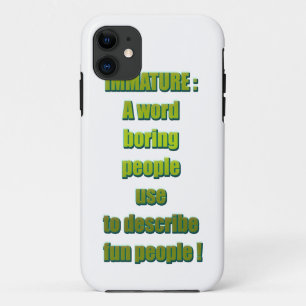 Witziger Text Case-Mate iPhone Hülle