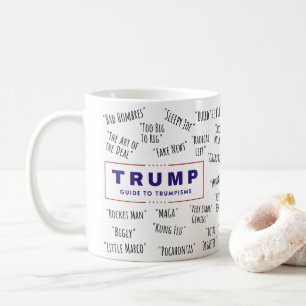 Witziger Trump-Leitfaden für Trumpismen Kaffeetasse