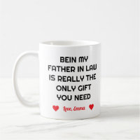 Witziger Vater in der Tasse des Rechts, Geschenk f