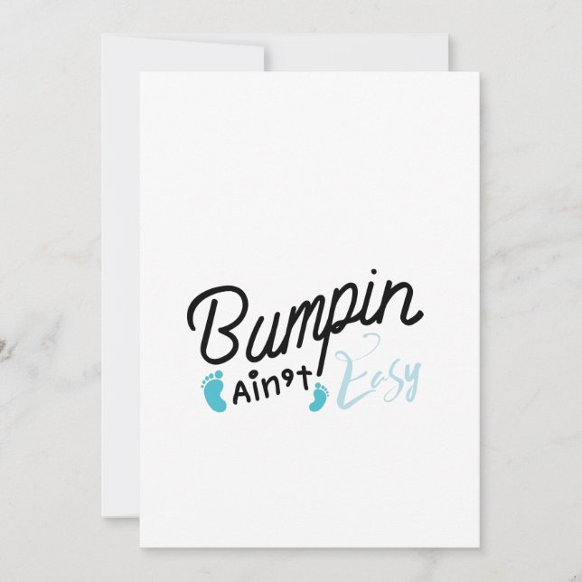 Witziger Vater, Schwangerschaft und Mutterschaft z Ankündigung (Vorderseite)