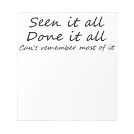 Witziger Zitat sarkastischer Spaß mit witzigen Red Notizblock