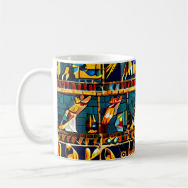 Witziges Ägypten Hieroglyphen Tasse Sets