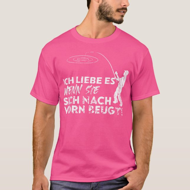 Witziges Angeln beim Fischen mit dem Rod T-Shirt (Vorderseite)