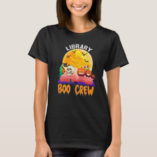 Witziges Buch Zitat, Boo-Crew für Bibliotheken, Ha T-Shirt
