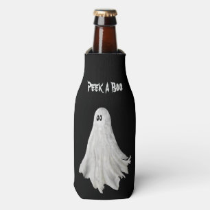 Witziges Gespenst Halloween vergangener Zeichn Flaschenkühler