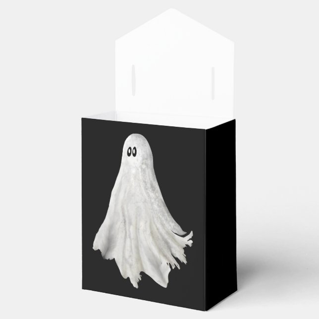 Witziges Gespenst Halloween vergangener Zeichn Geschenkschachtel (Geöffnet)