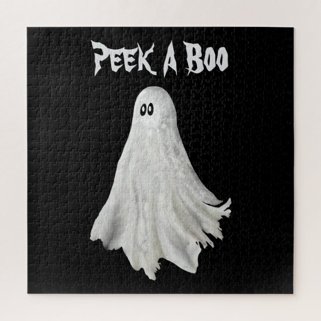 Witziges Gespenst Halloween vergangener Zeichn Puzzle (Vertikal)