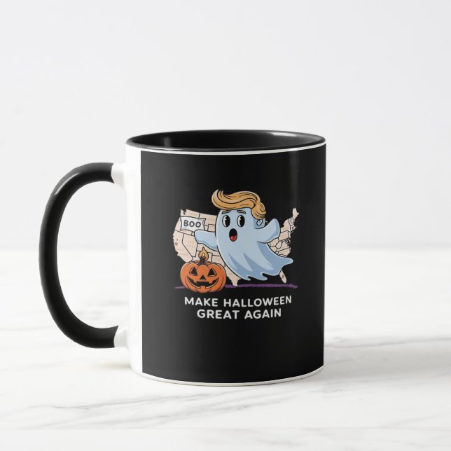 Witziges Halloween Boo, Pumpkin Trumpkin, Make Hal Tasse (Links)