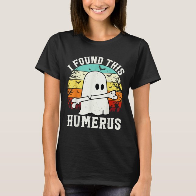 Witziges Halloween fand ich diesen Humerus Ghost B T-Shirt (Vorderseite)