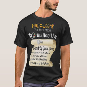 Witziges Halloween, Gemeiner Reformationstag  T-Shirt