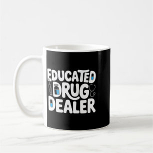 Witziges Krankenpflegerleben mit Bildung Kaffeetasse