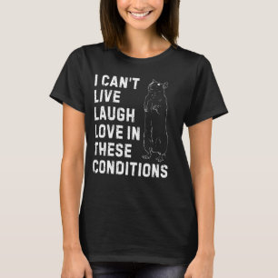 Witziges Sprichwort, in dem ich unter diesen Bedin T-Shirt