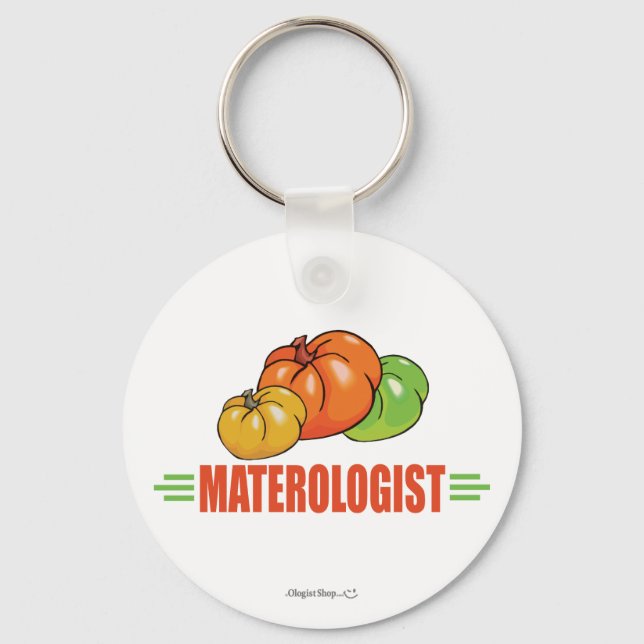 Witziges Tomaten Schlüsselanhänger (Vorderseite)