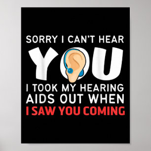 Witziges und humorvolles medizinisches Apparel Sor Poster