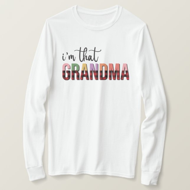 Witzigste Kunst für Oma T-Shirt (Design vorne)
