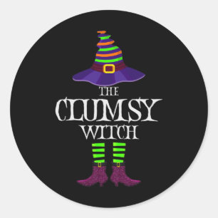 Witzmagie von Halloween Matching Group Desi Runder Aufkleber