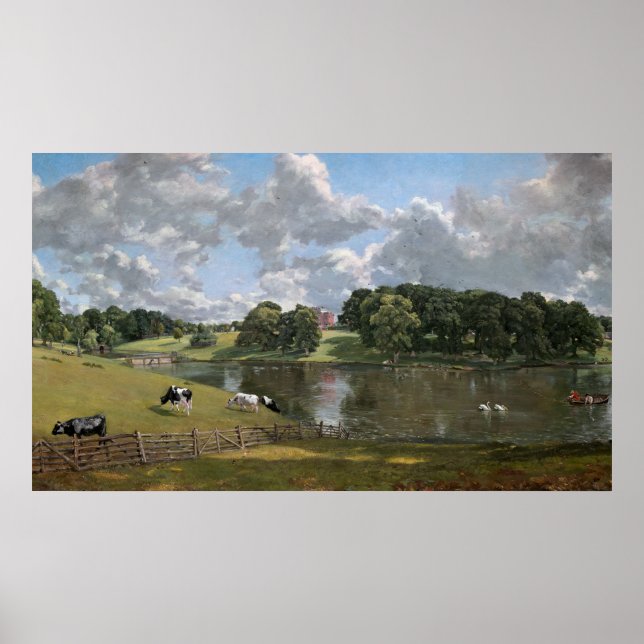 Wivenhoe Park, Essex by John Constable Poster (Vorne)