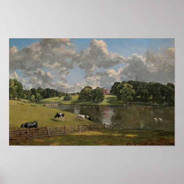 Wivenhoe Park, Essex - John Constable Poster (Vorne)