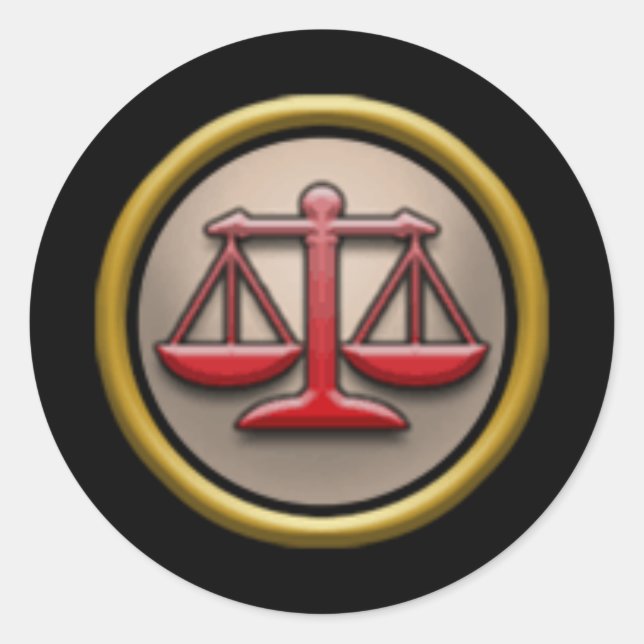 Wizard101 Balance School Stickers (Vorderseite)