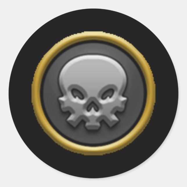 Wizard101 Death School Sticker (Vorderseite)