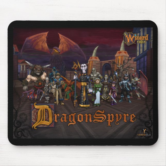 Wizard101 Dragonspyre Mousepad (Vorne)