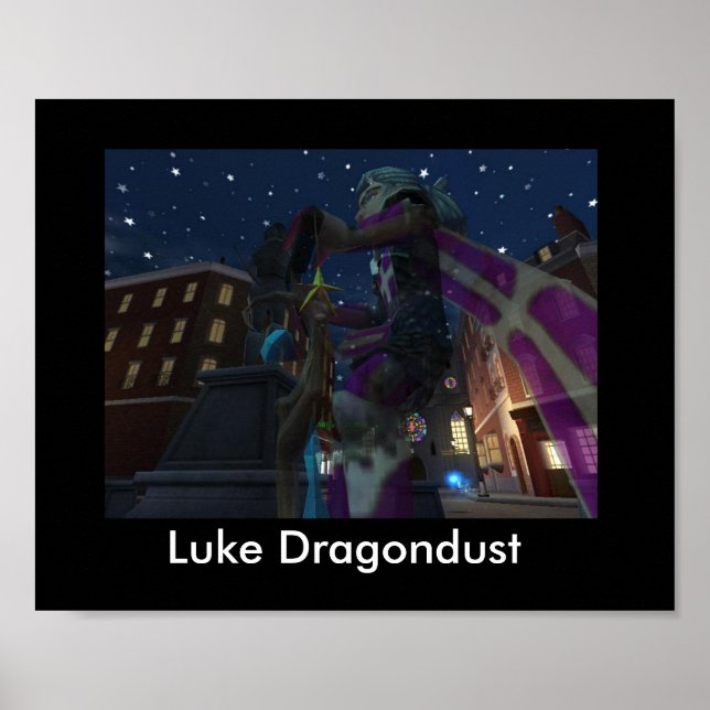 Wizard101 Luke Dragondust Poster (Vorne)