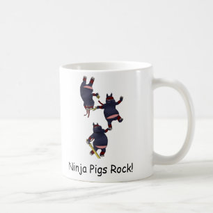 Wizard101 Ninja Schwein-Felsen-Tasse Tasse