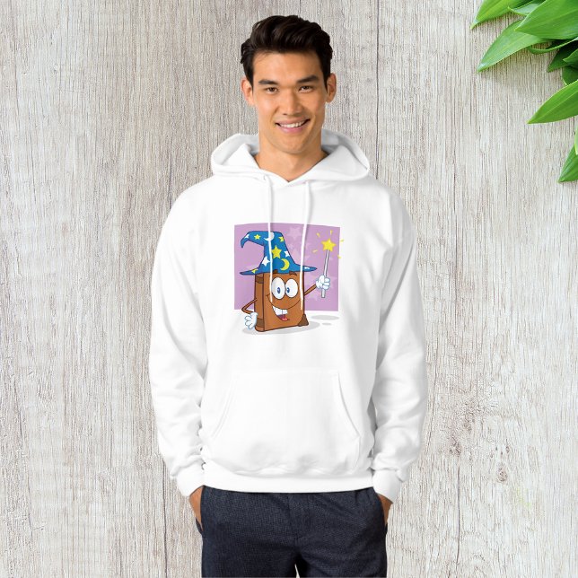 Wizard Book Mens Hoodie (Von Creator hochgeladen)