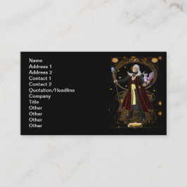 Wizard Card Business Card Visitenkarte