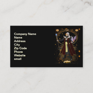 Wizard Card Business Card Visitenkarte
