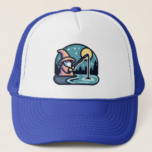 Wizard Casting Fishing Zauber - Funny Pun Truckerkappe