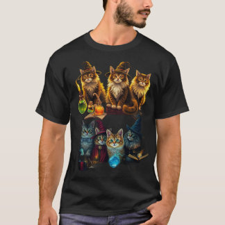 Wizard Cat Society" Shirt - Mystical Meowgic