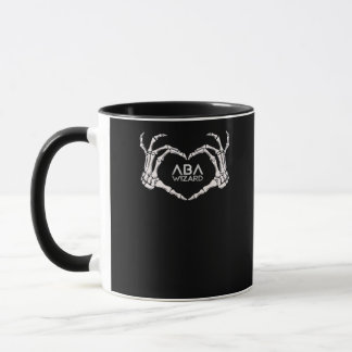 Wizard Classic - Skeleton Hands Herz Tasse