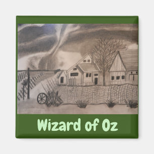 WIZARD DES OZ-ZYKLONEN-Magneten Magnet