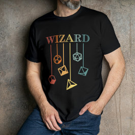Wizard Dungeon Fantasy Role spielt T-Shirt
