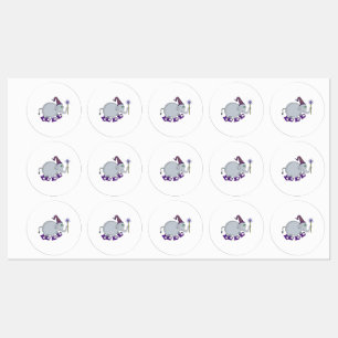 Wizard Elephant Etiketten