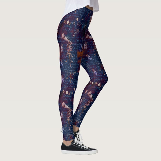 Wizard Euphemia Dark Blue Women's Leggings (Rechts)