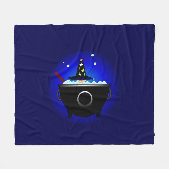 Wizard Fleece Blanket (Vorderseite (Horizontal))