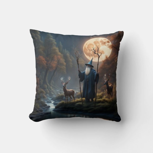 Wizard Forest Kissen (Vorderseite)