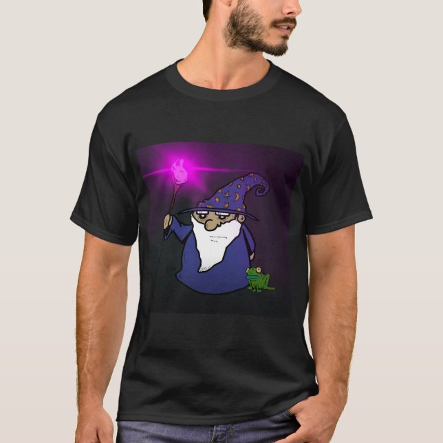 Wizard & Frog T-Shirt (Vorderseite)
