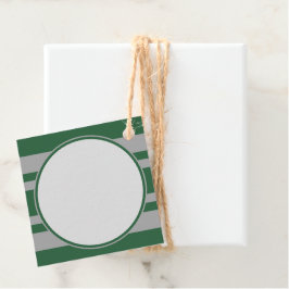 Wizard Green und Grau Blank Diamond Geschenkanhänger