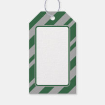Wizard Green und Grey Blank Gift Tag