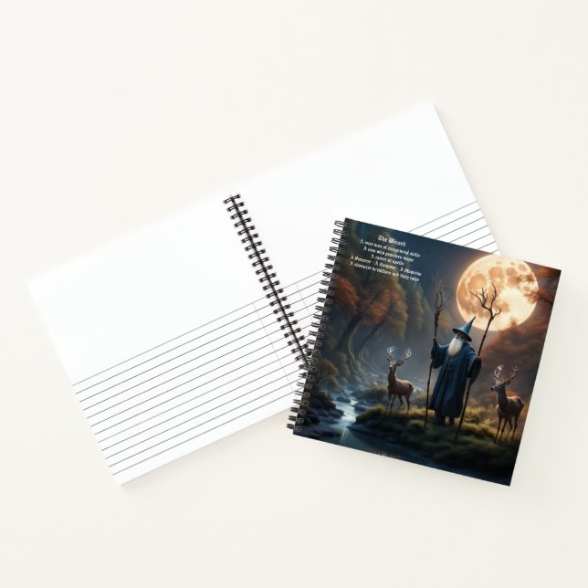Wizard Hardcover Notizbuch (Innenseite)