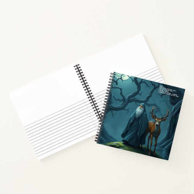 Wizard Hardcover Notizbuch (Innenseite)