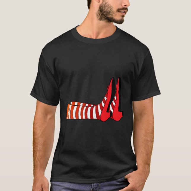 Wizard Hexe ist tot Hexe Legs Funny T - Shirt (Vorderseite)