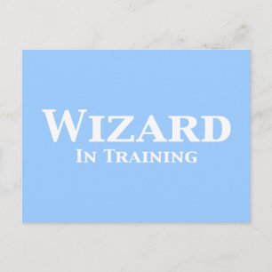Wizard in Training Geschenke Postkarte