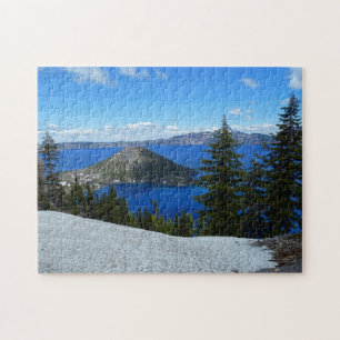 Wizard Island Crater Lake Oregon Puzzle
