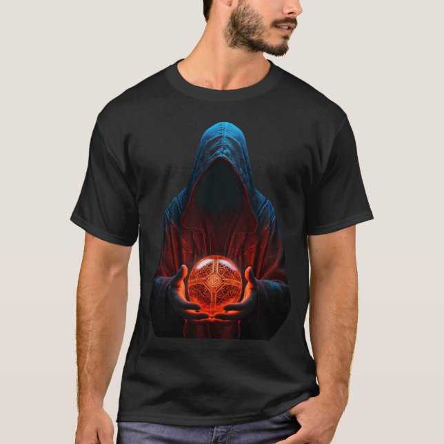 Wizard Magic Ball T-Shirt (Vorderseite)