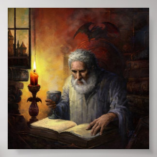 Wizard Malcolm Poster