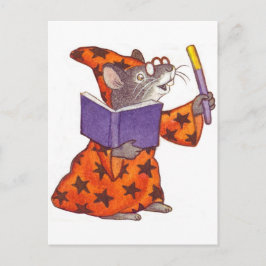 Wizard-Maus Postkarte